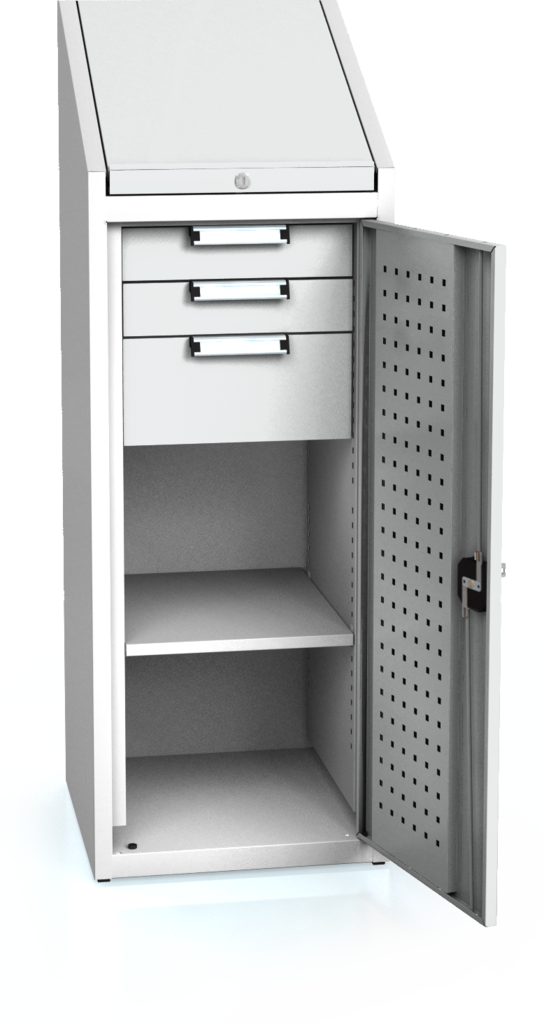 System cupboard UNI 1410 x 490 x 500 - shelves-drawers